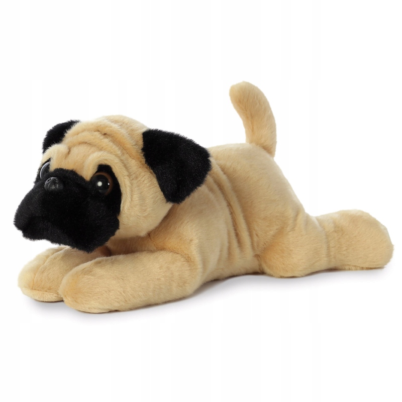 

Piesek mops Toby 21cm z groszkiem w brzuszku
