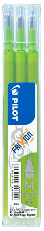 

Wkłady do pióra Pilot Frixion 0,7 Jasno Zielony