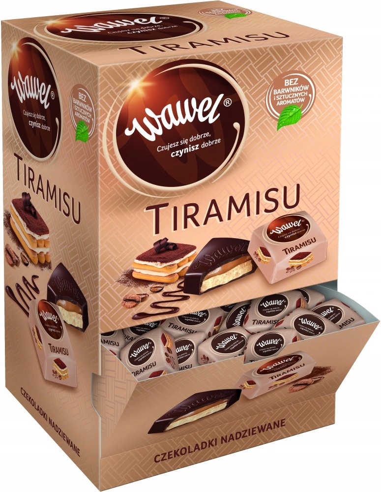 Czekoladki nadziewane Tiramisu Wawel 2,4 kg