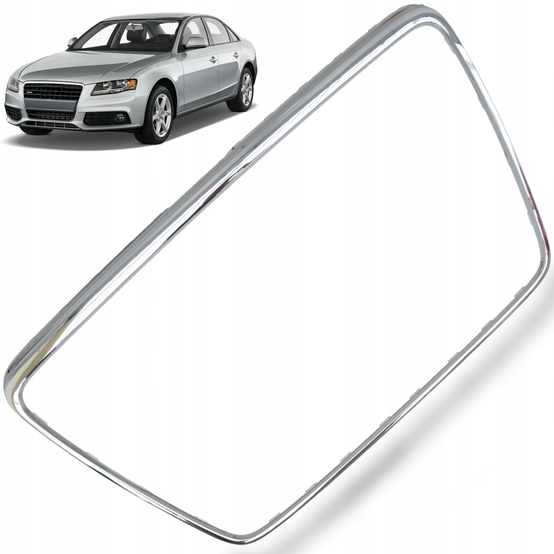 Rámeček Grilla atrapy Audi A4 B8 08-11r 8K Chrom