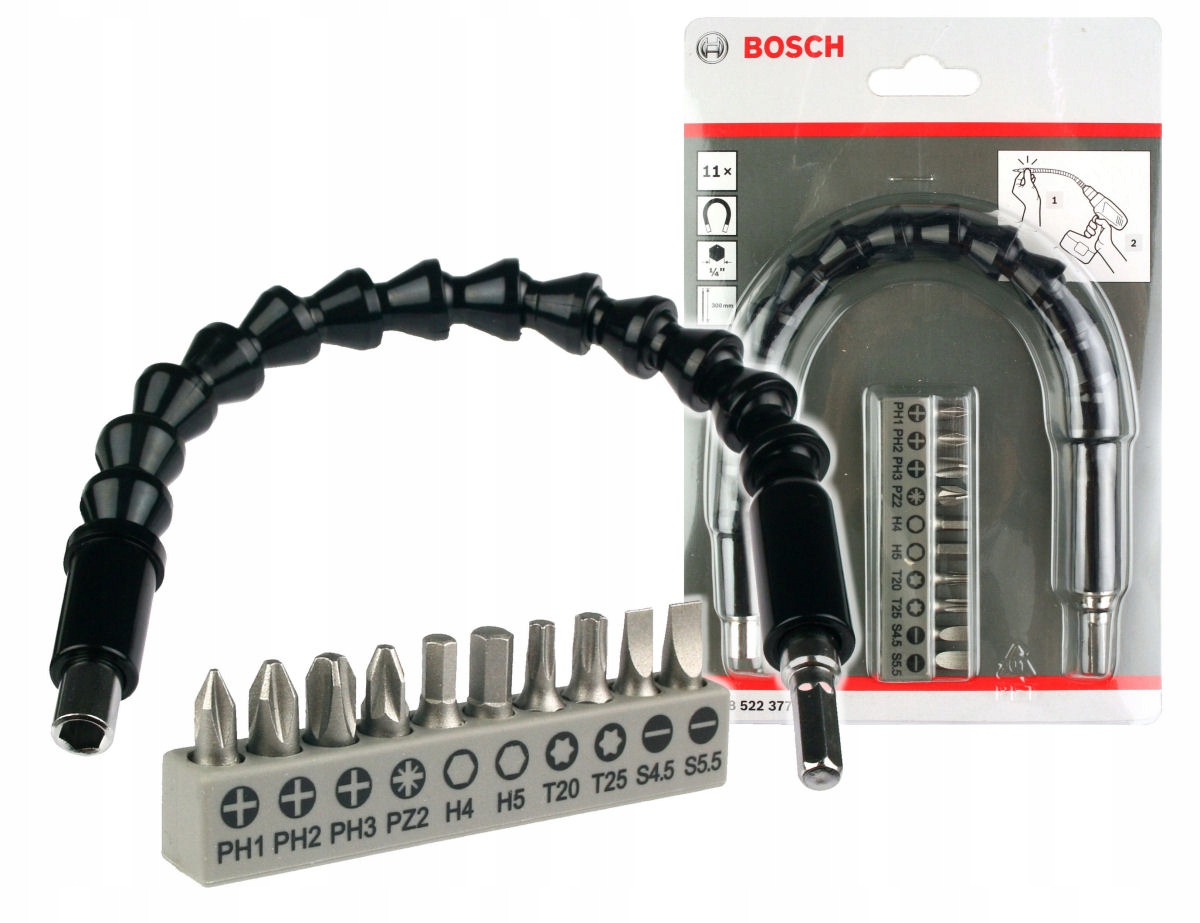 

Bosch Elastyczna Przedłużka 30cm 10 Bitów