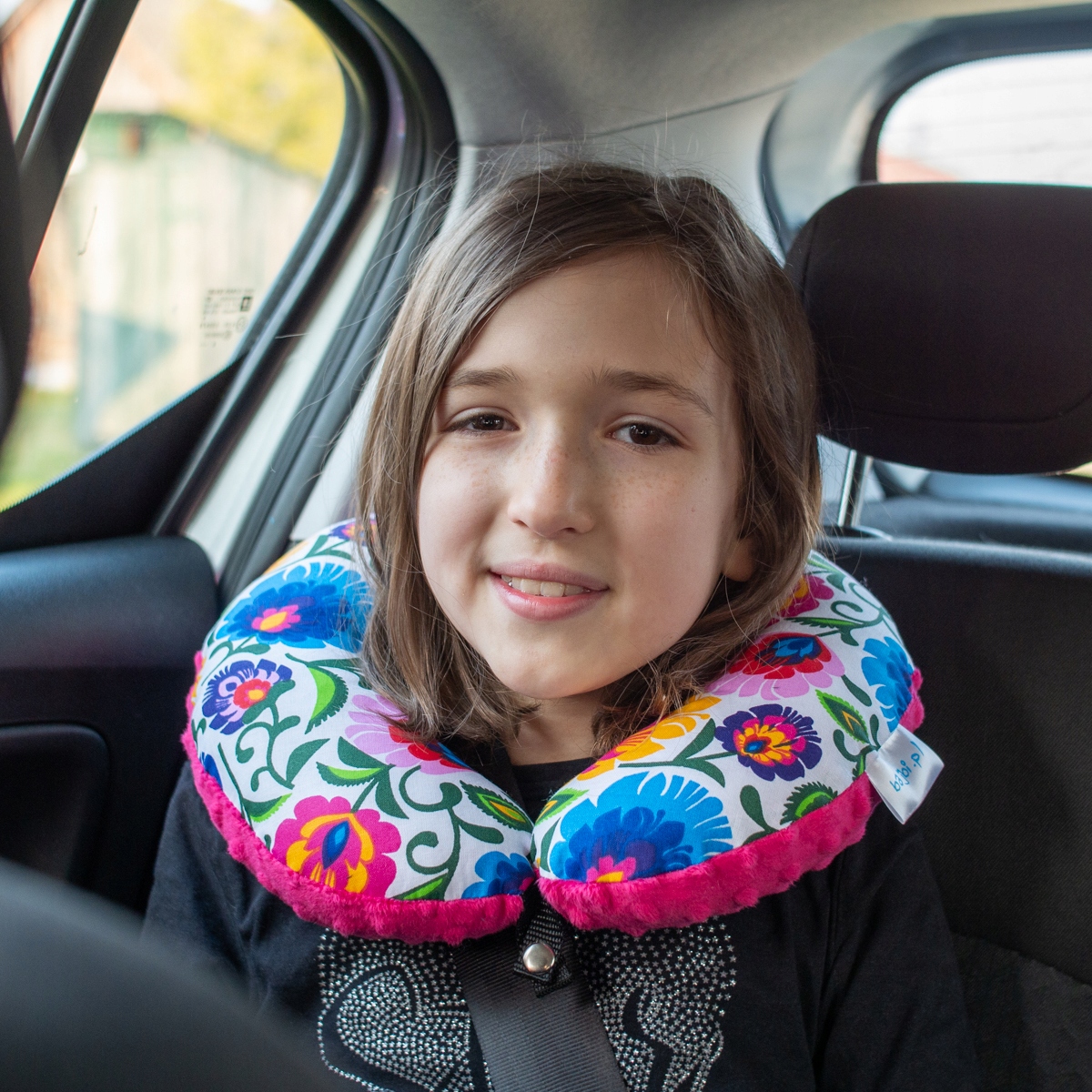 PODUSZKA PODRÓŻNA TURYSTYCZNA ROGAL NA SZYJĘ DLA DZIECI SAMOLOTU SAMOCHODU EAN (GTIN) 5904119940729