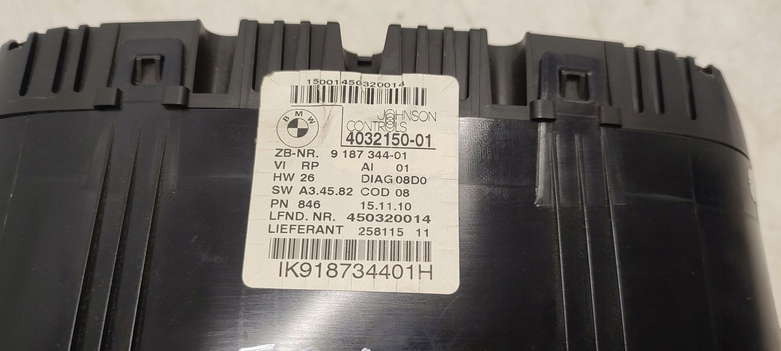Instruments tachymètre compte tours BMW E90 E91 LIFT 2,0D