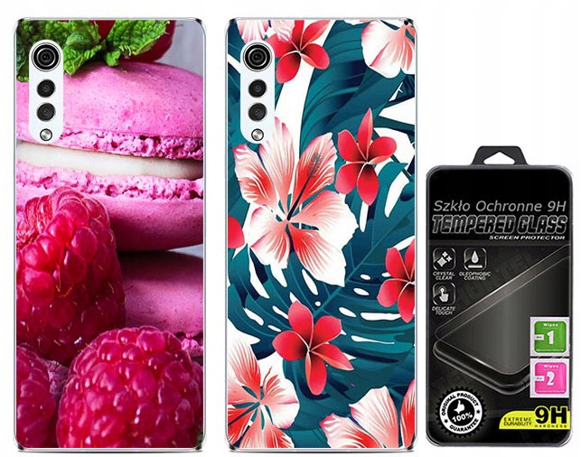 

2 x Etui Silikon Foto Do Lg Velvet Szkło