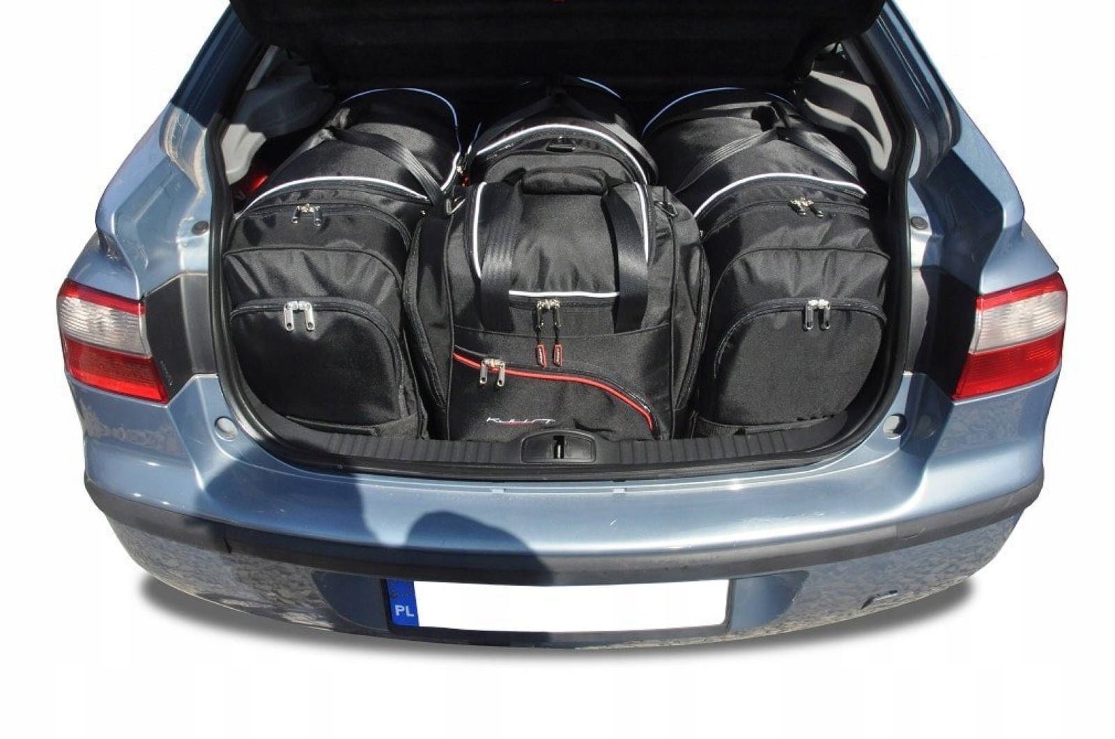 J&j Automotive Sada 4ks cestovných tašiek Sport pre Renault Laguna Hatchba