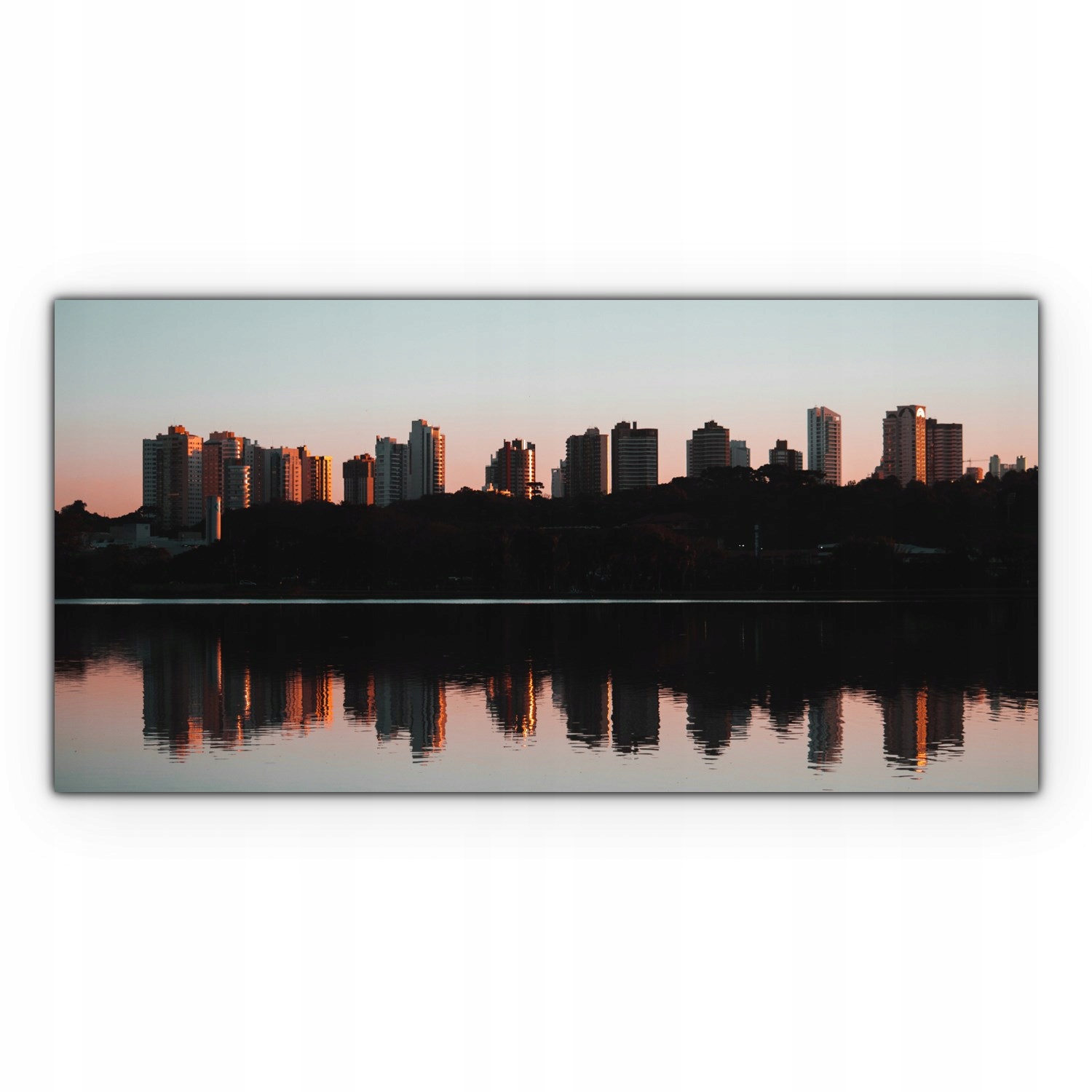 

Obraz Canvas dekoracja 120x60 Miasto Zachód Słońca