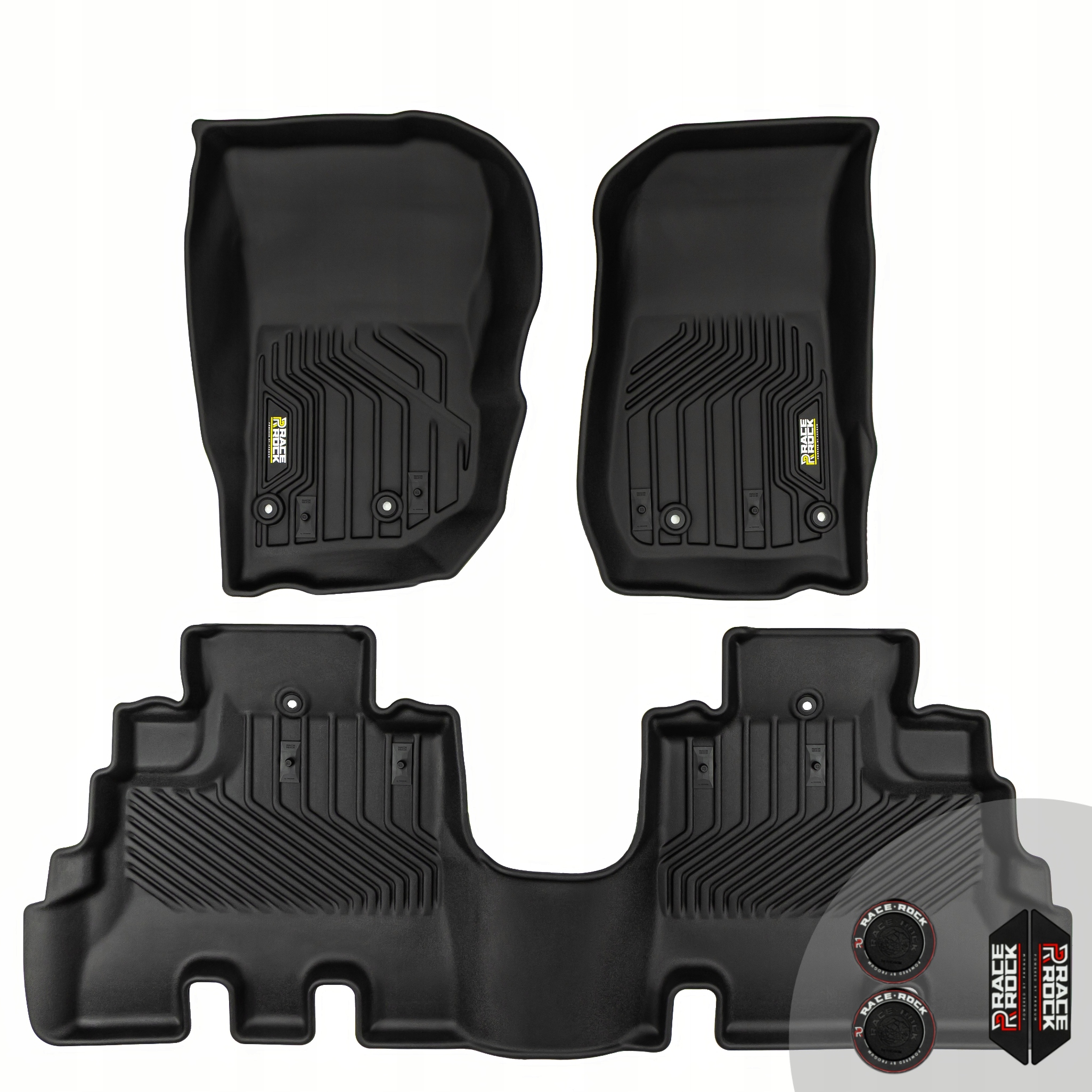 Frogum Race Rock Koberce do auta pro Jeep Wrangler III Rubicon 06-2018