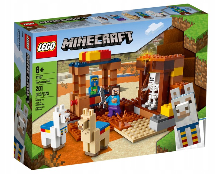 

Lego Minecraft Punkt Handlowy 21167