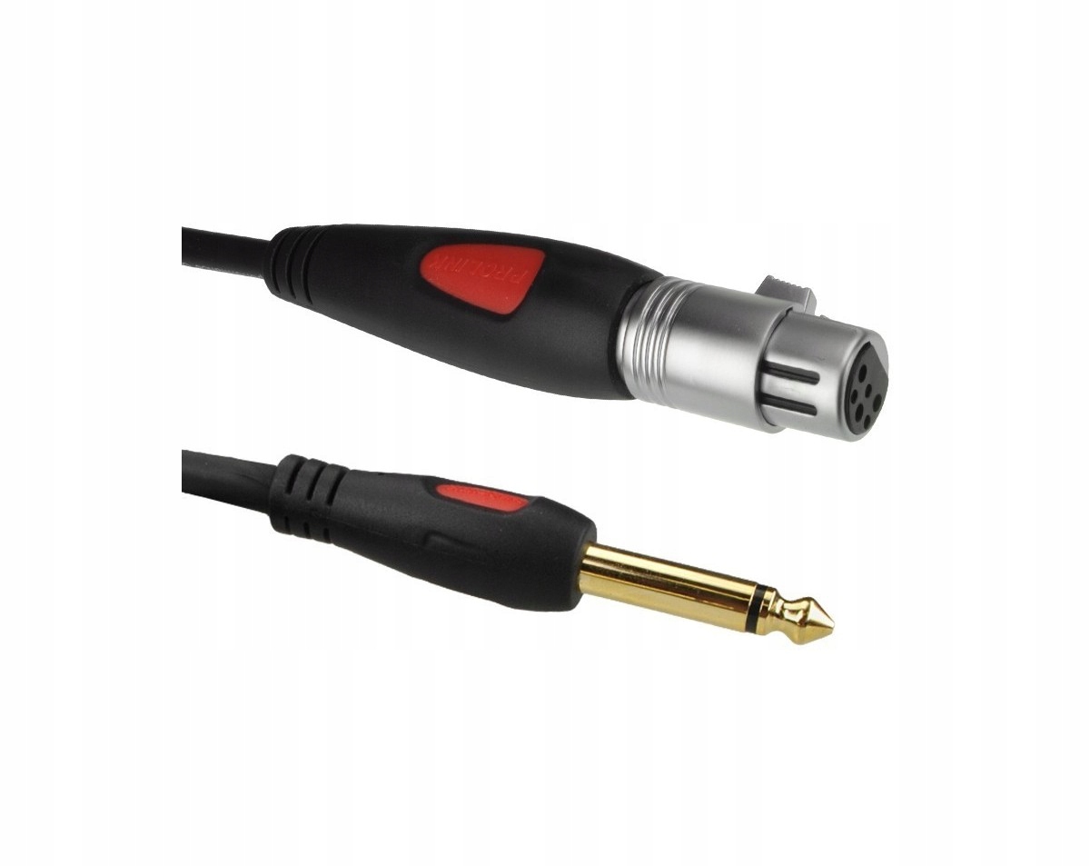 Przewód studyjny 3m Jack-XLR żeń Prolink MSC0460