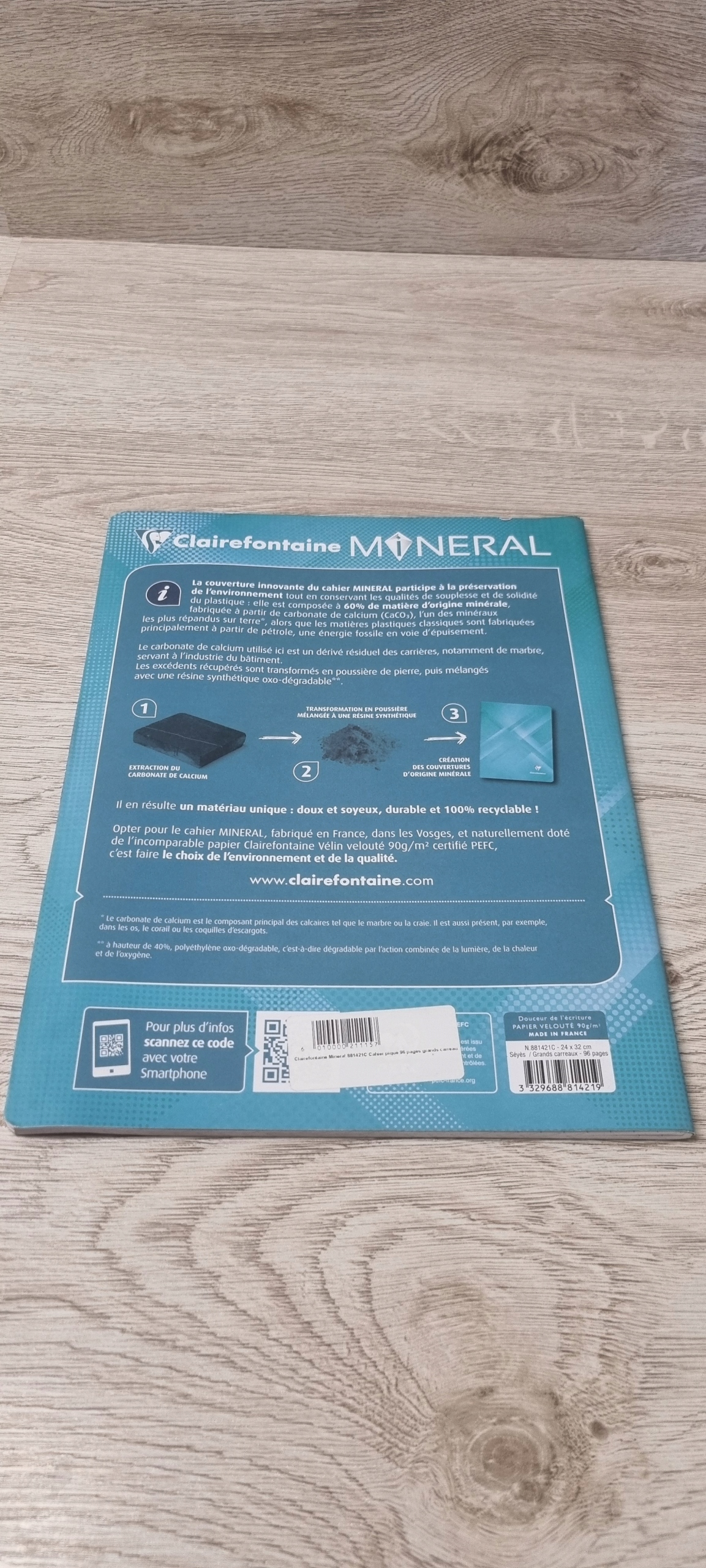 ST54 Zeszyt do kaligrafii Clairefontaine A4 96str. Marka Clairefontaine