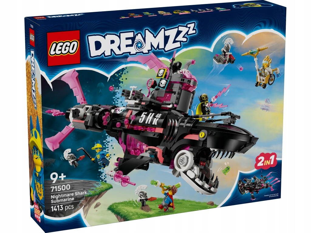 Lego 71500 DREAMZzz Noční žraločí ponorka