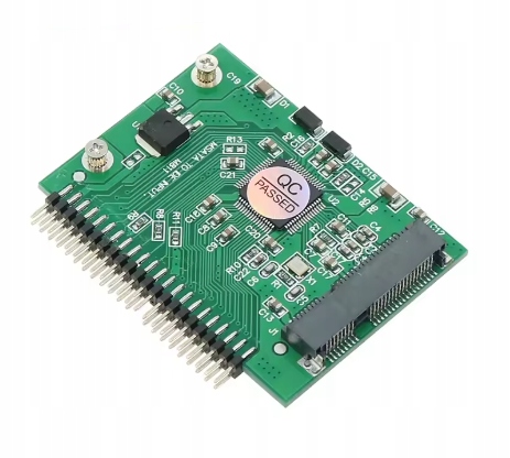 Adapter IDE 44 PIN na mSATA mPCI-E 5V SSD