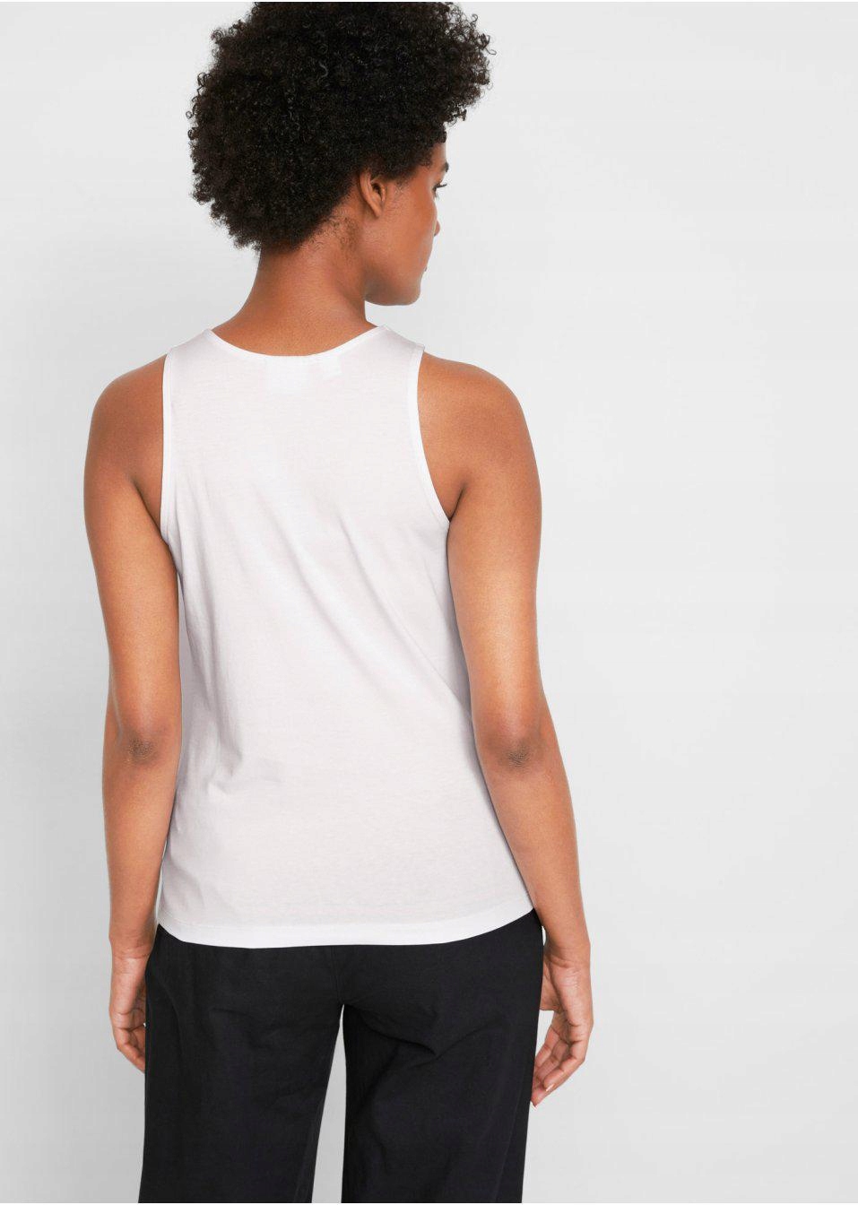 EF1009 BIAŁA BOKSERKA DAMSKA__40 Wzór dominujący bez wzoru