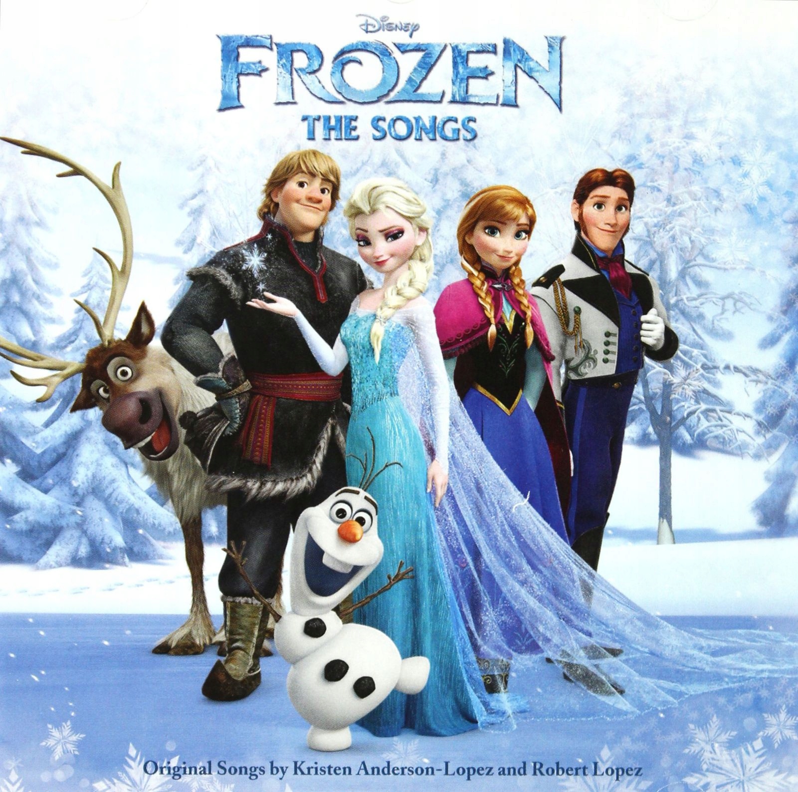 Frozen The Songs Soundtrack (kraina Lodu) [CD]