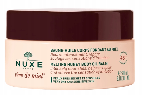 Nuxe Reve De Miel Olejkowy balsam do ciała 200 ml odżywczy i nawilżający