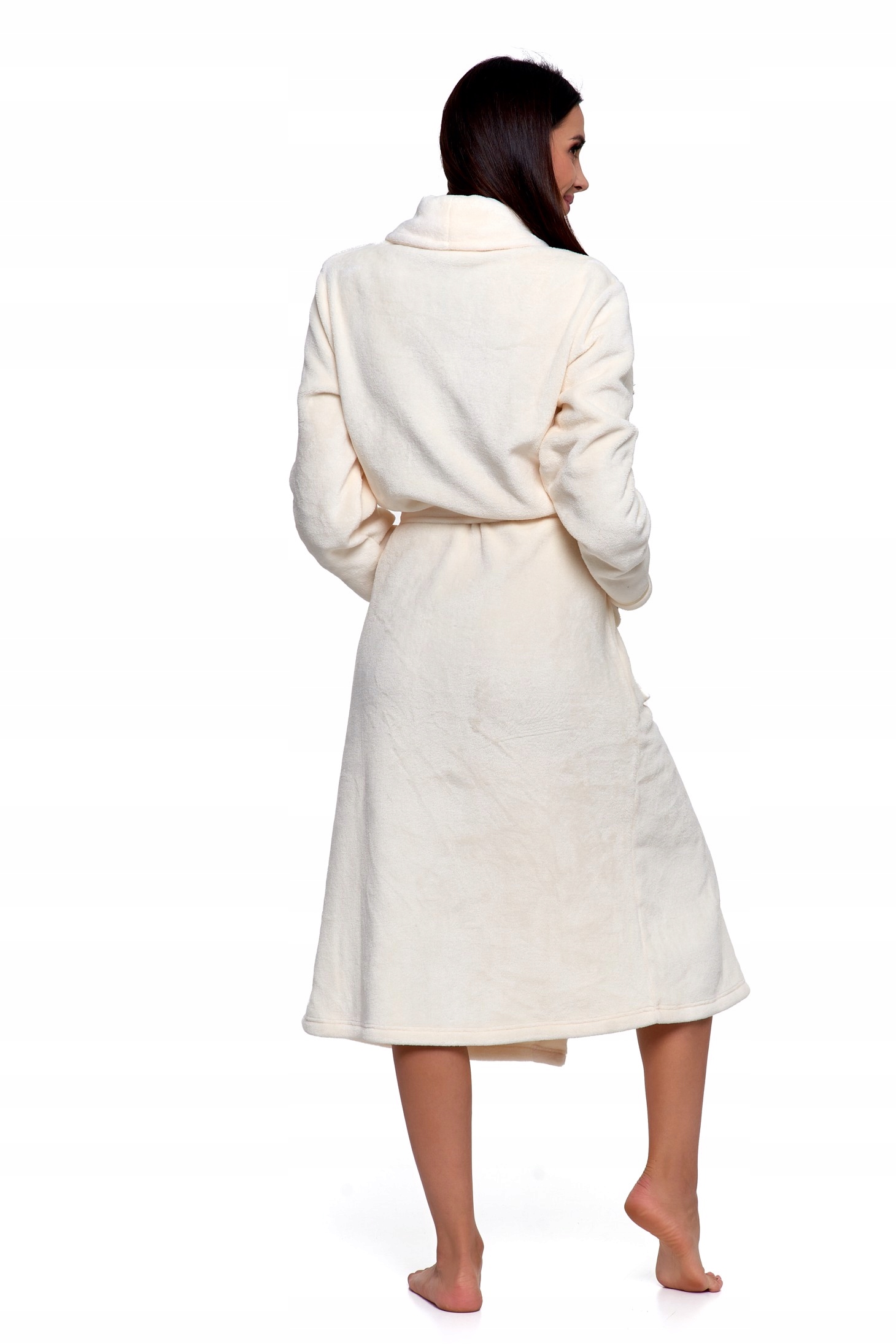 SZALFROK DAMSKI Z WIĄZANIEM DŁUGI MORAJ ROZM. L Rozmiar L