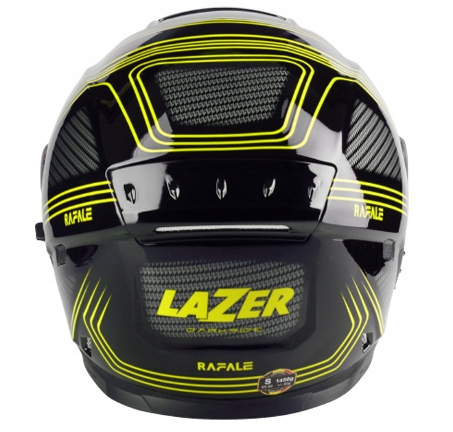 Kask integralny LAZER RAFALE DARKSIDE Yellow S Obwód głowy 55-56 cm