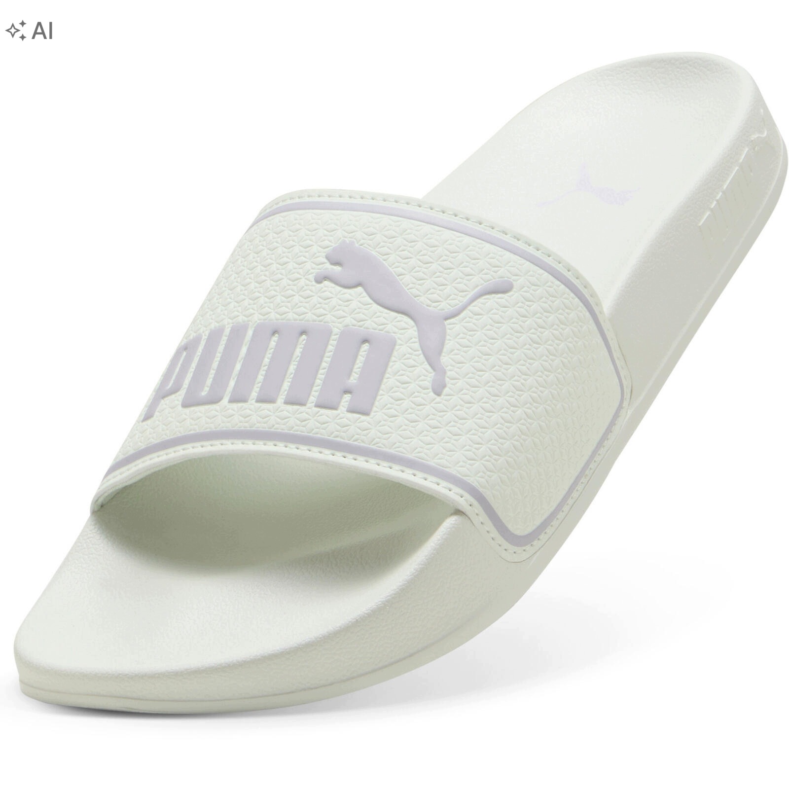 Puma Bílé Nazouváky S Konvexním Logem A Silnou Podrážkou 44,5 6OA