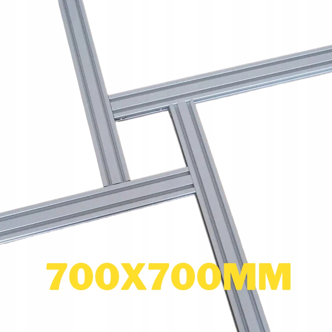 Univerzální nastavitelná šablona pro frézování 700 x 700 mm