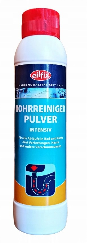 

Eulfix Rohrreiniger Pulver do zapchanych syfonów