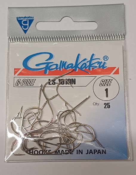 Haczyki Gamakatsu LS-1010N Nikiel #12 op. 25szt. 146510-1200