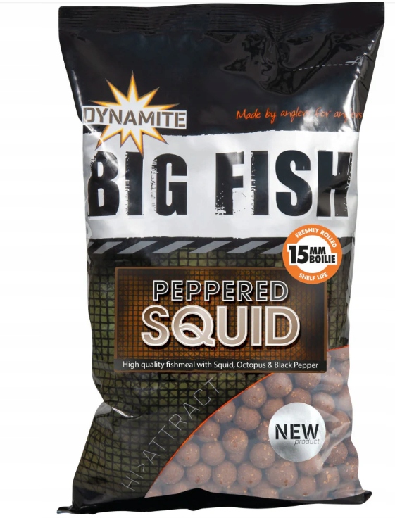 Dynamite Baits Peppered Squid Kulki 15mm 1kg