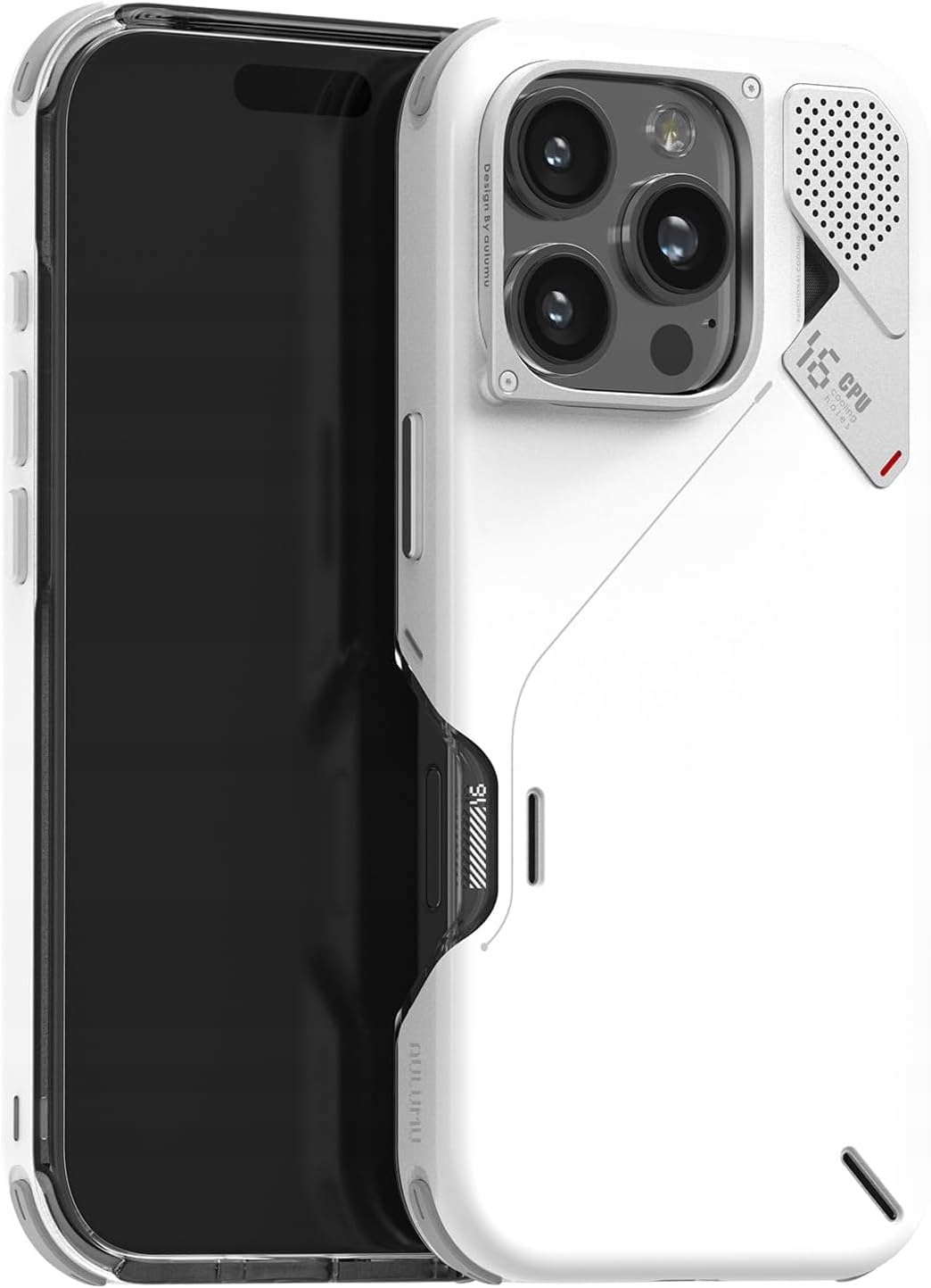 Zadní Kryt Aulumu pro Apple iPhone 16 Pro Max, bílý