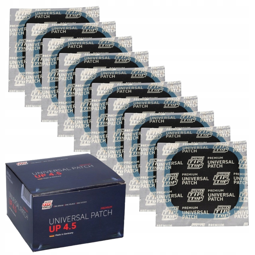 Łatki do napraw opon uniwersalne UP4,5 37x37mm-10 szt. Premium Rema Tiptop