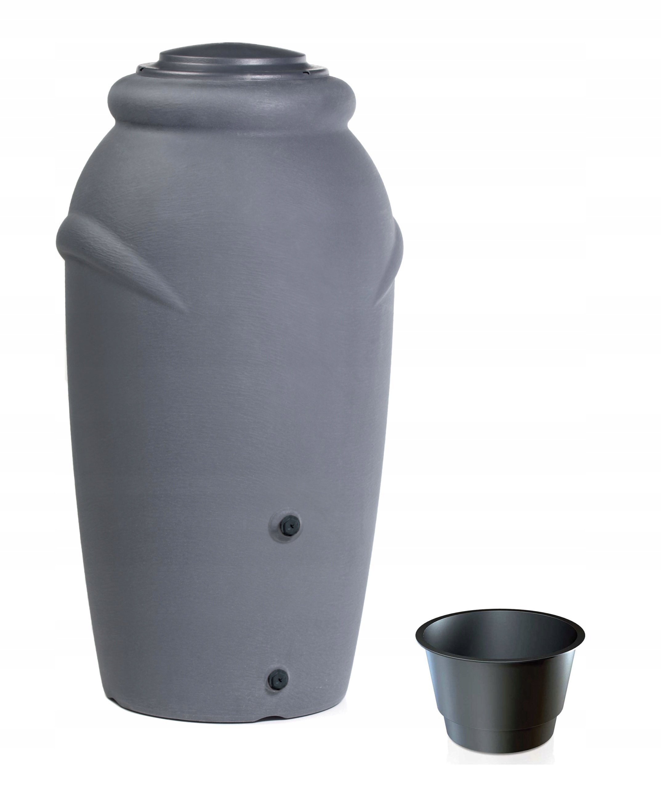 Nádrž na dažďovú vodu sivá ozdobná 210 l Aqua Can