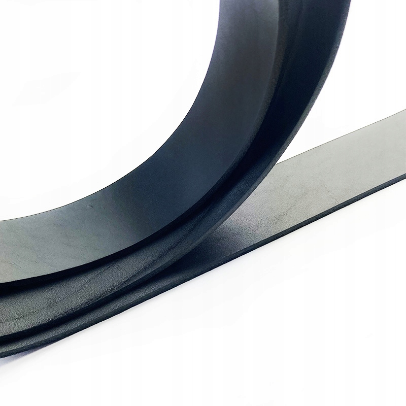 Opasek z pravé kůže Černá 3,3-3,6mm-60mm