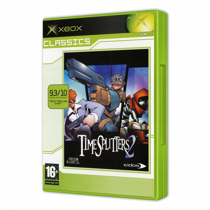 TIMESPLITTERS 2 XBOX Platforma Xbox