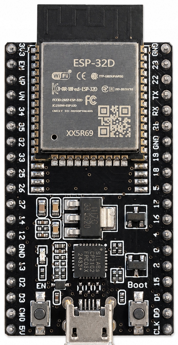 Sterownik DevKitC ESP32-WROOM-32D