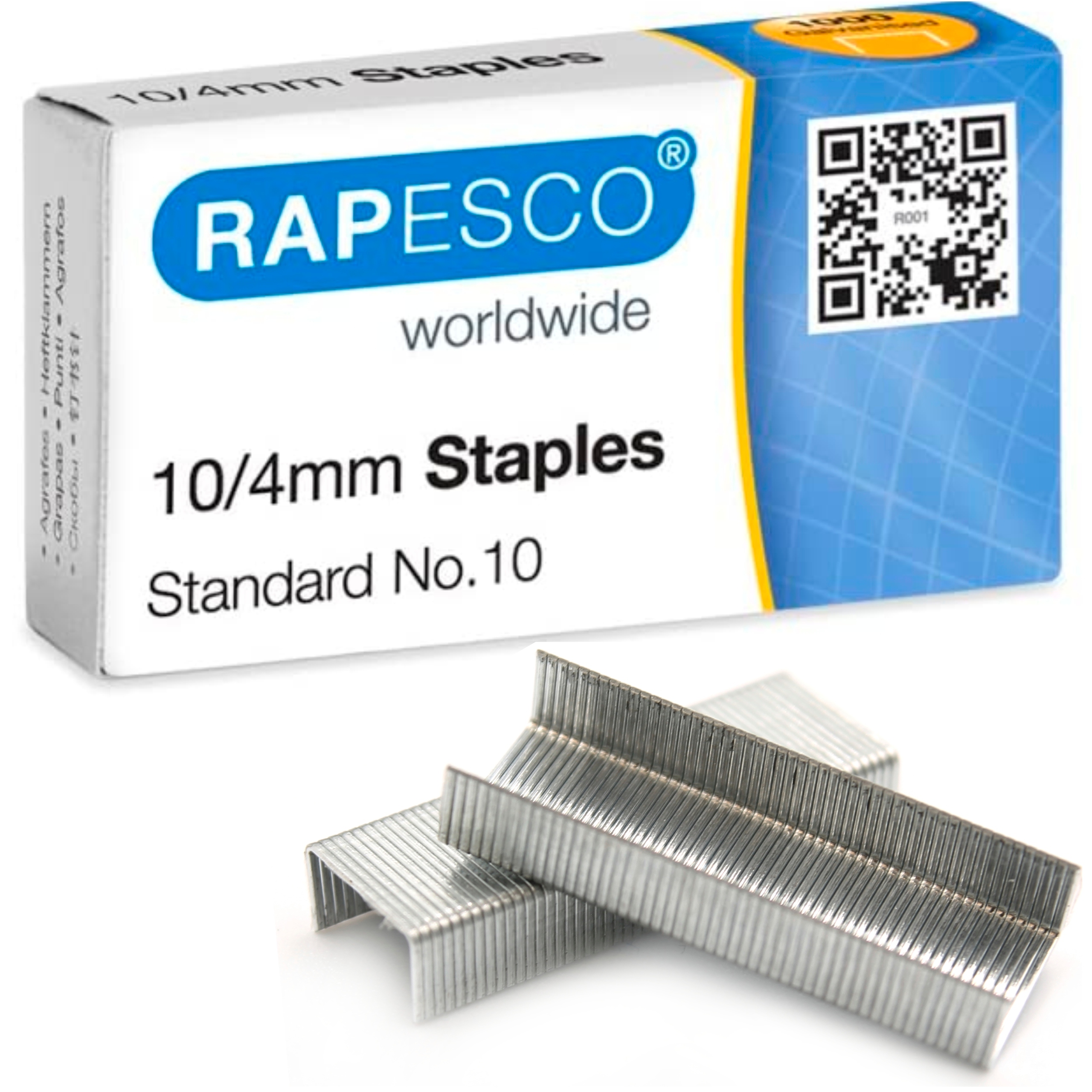 

Zszywki mocne biurowe Rapesco 10/4 1000 sztuk