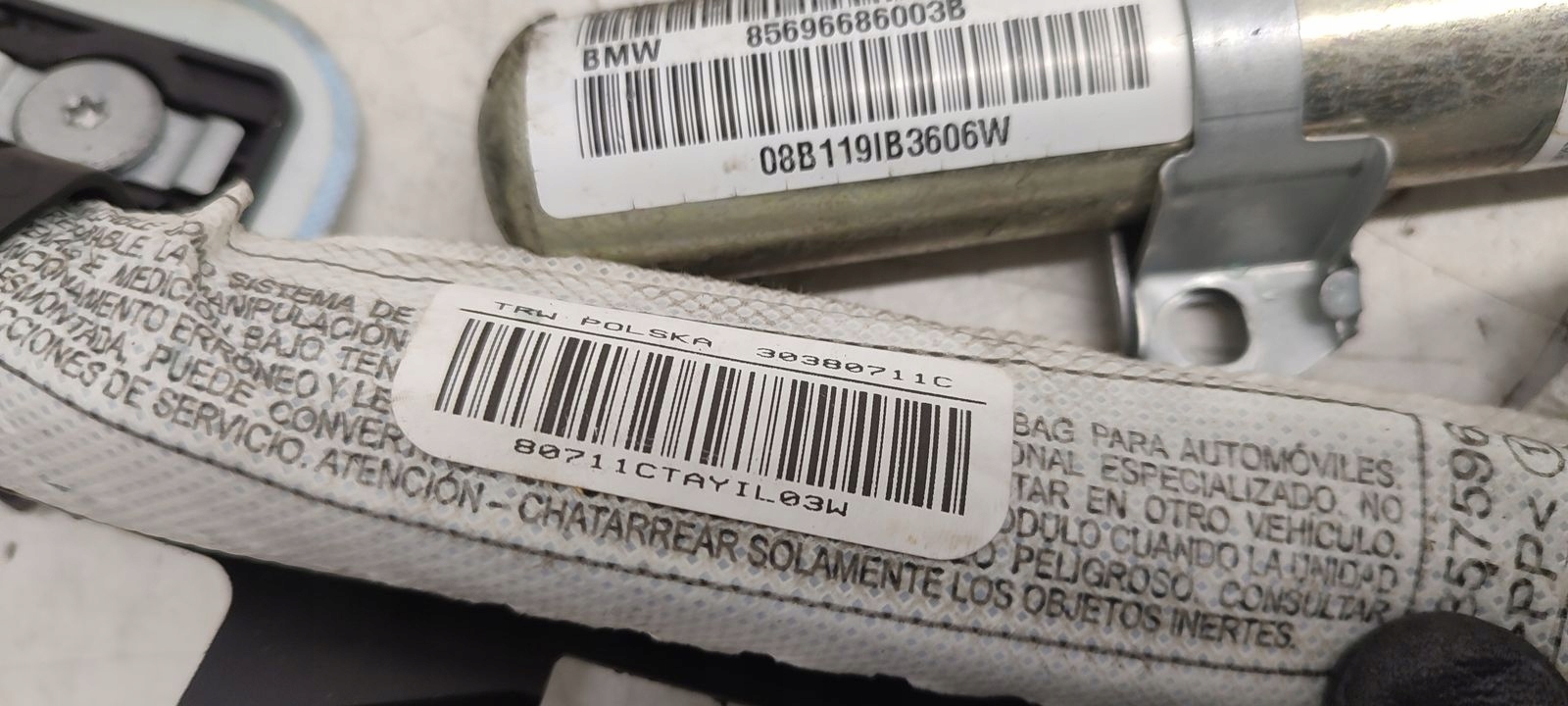 Dachvorhang Airbag powietrzna rechts BMW E91 320d