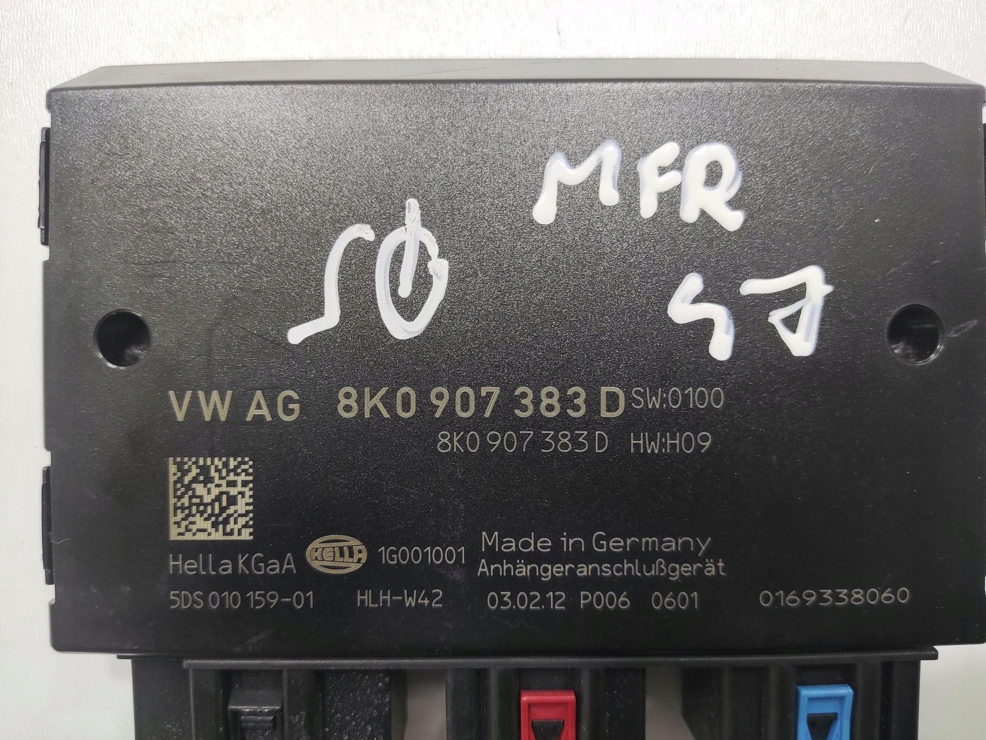 modulo Centralina HAKA HOLOWNICZEGO AUDI Q5 e 8R 2008-2012 8K0907383D
