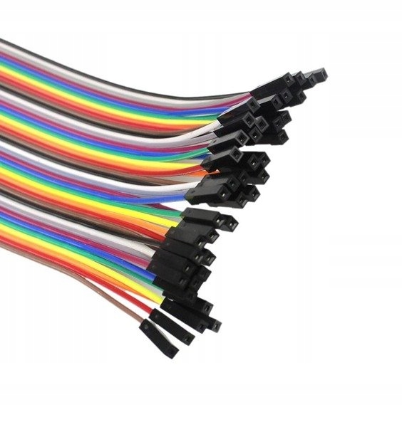 

Przewody kable zworki 40 szt 20cm żeńsko-żeńskie