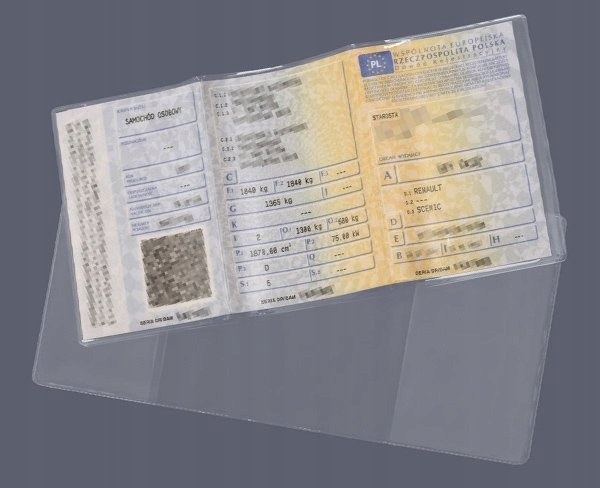 

Okładka Na Dowód Rejestracyjny Komplet 10 Sztuk