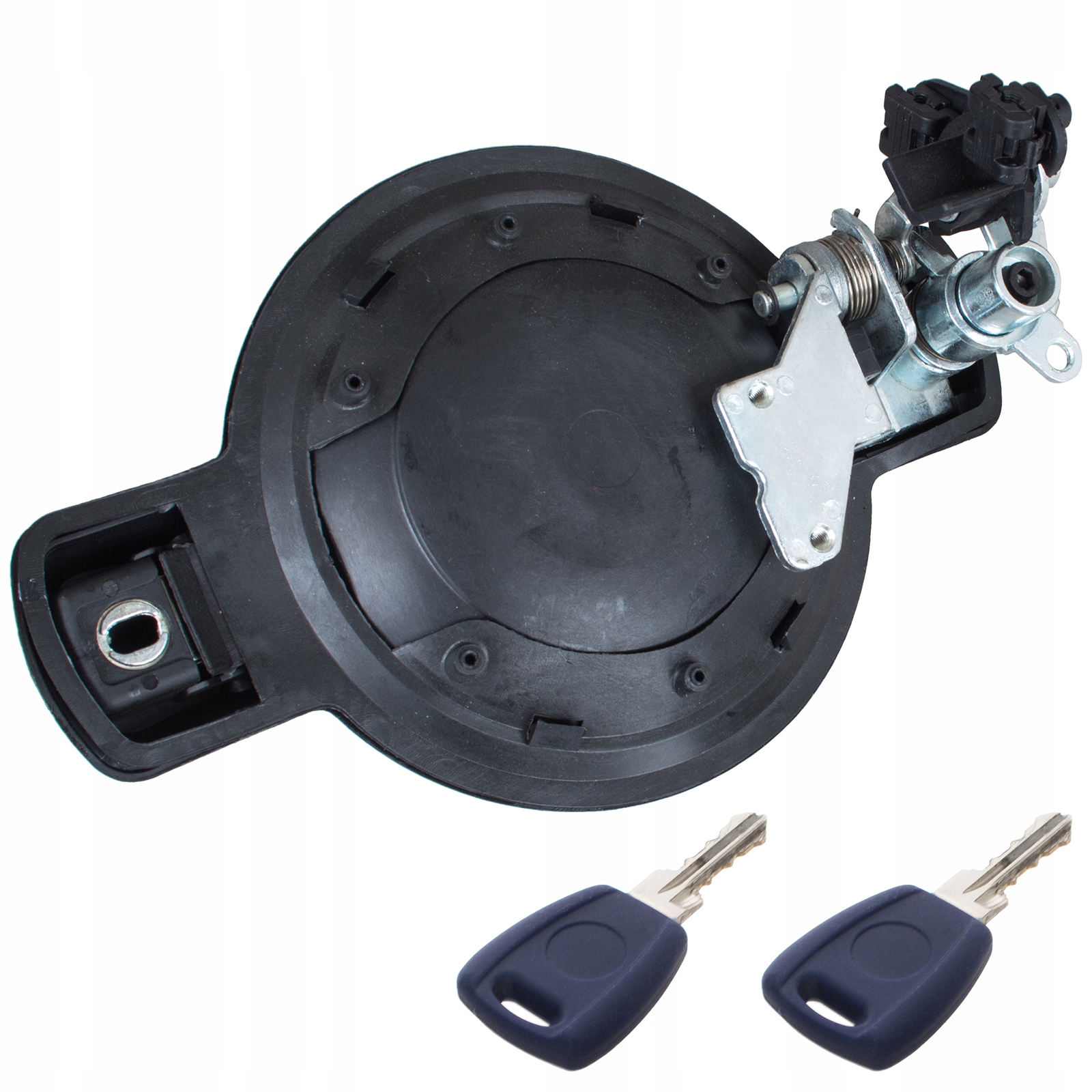 KLAMKA DRZWI TYLNYCH FIAT DOBLO 00- WKŁADKA KLUCZE Strona zabudowy Klapy tylnej