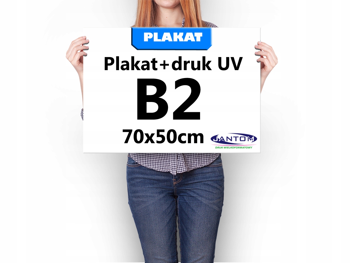 Plansza Plakat Druk UV Papier 170g B2