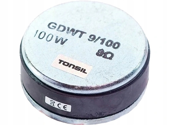 GŁOŚNIK DO ALTUSA WYSOKOTONOWY TONSIL GDWT 9/80 EAN (GTIN) 5904209570843