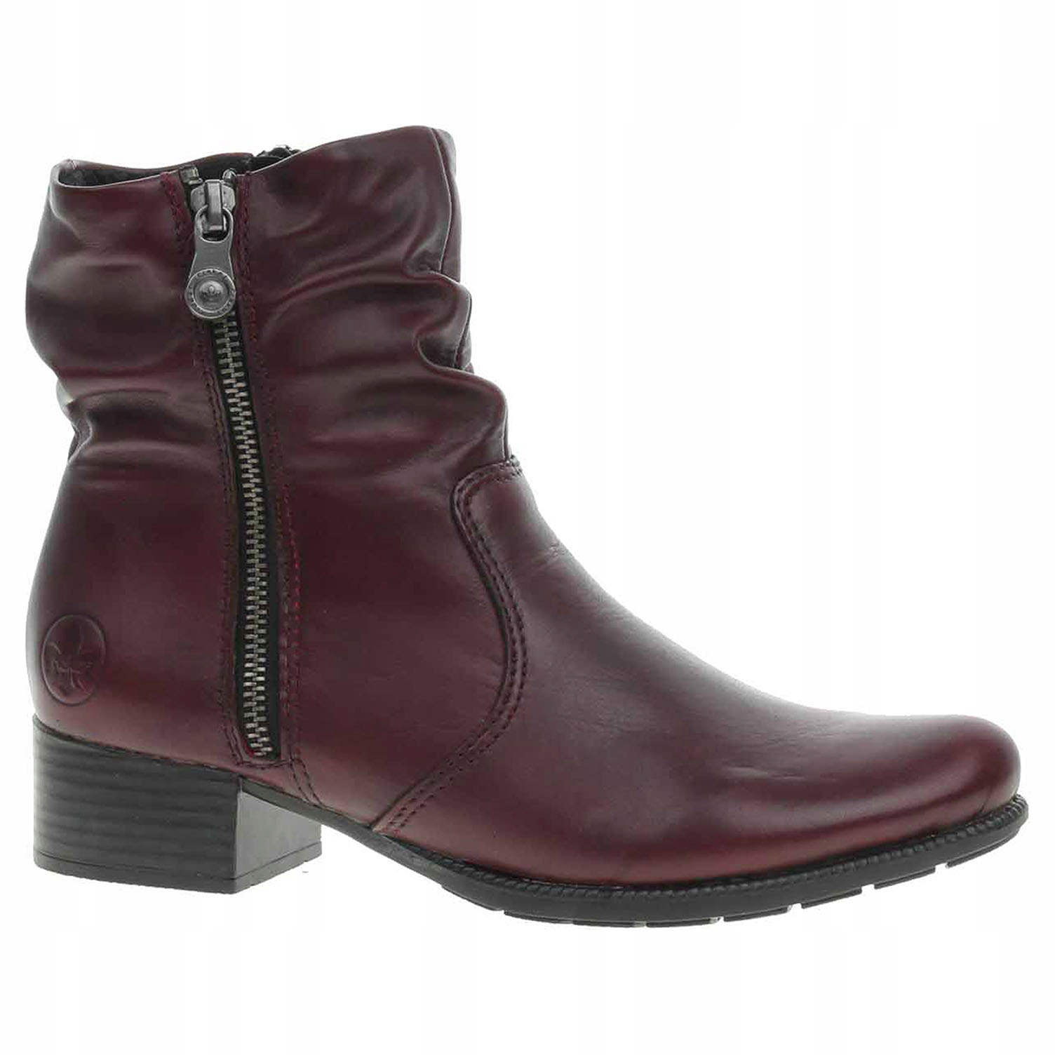 Dámské polokozačky Rieker 78656-35 rot 39