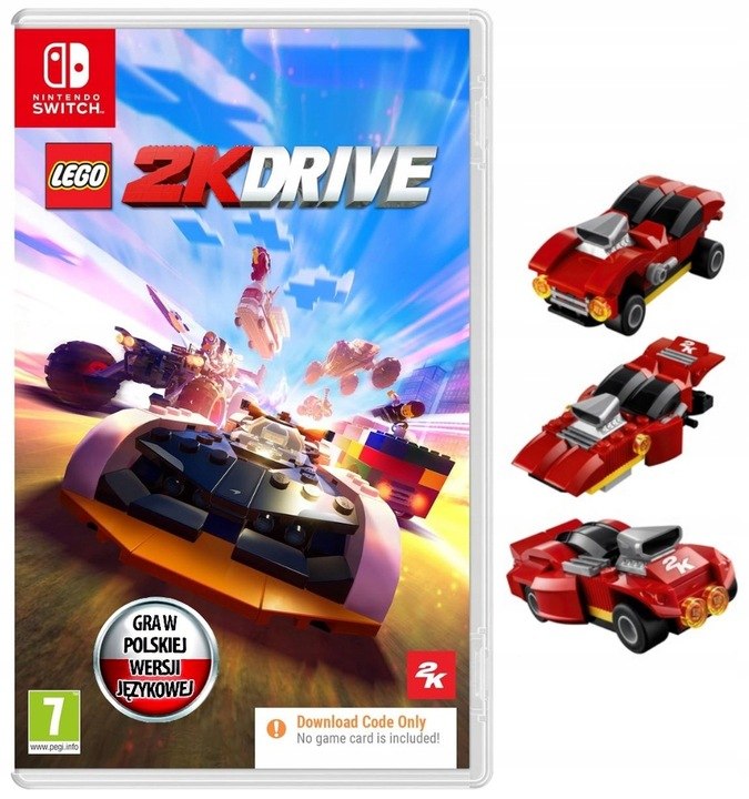LEGO 2K Drive SWITCH ÚJ LENGYELÜL Nintendo Switch Awesome
