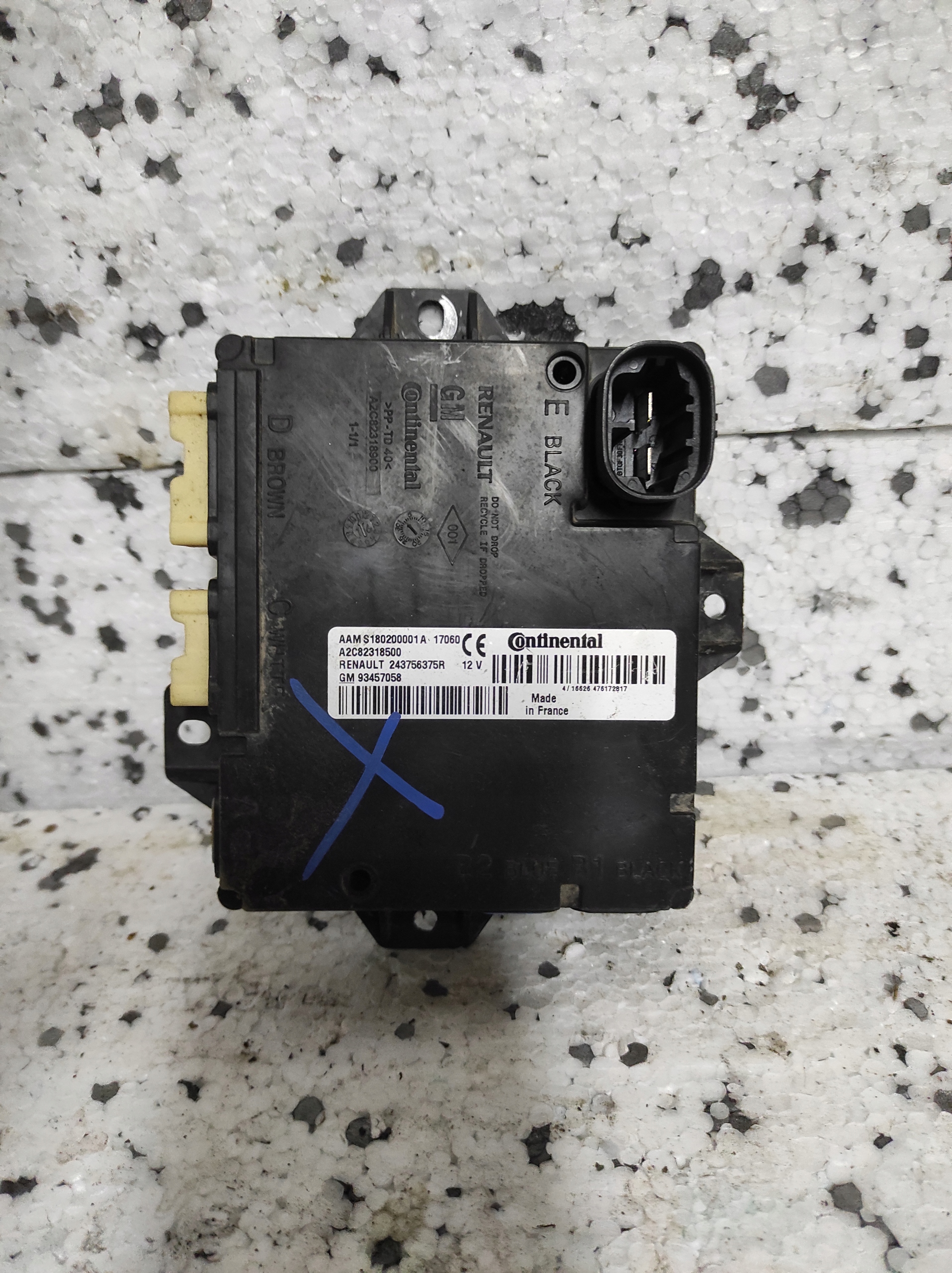 module control unit Renault OE 243756375R