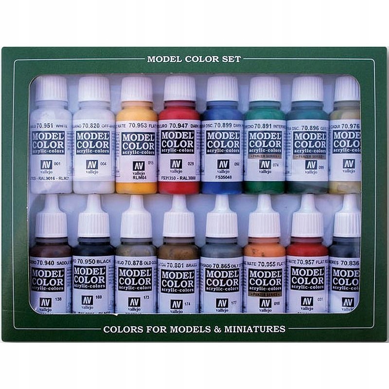 Vallejo 70149 Zestaw Model Color 16 farb Napoleonic Colors French & British
