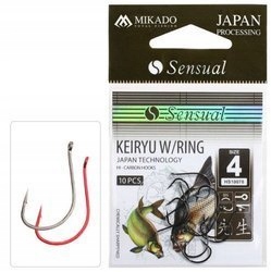 D Haczyk Sensual Keiryu W/ring nr 4 Bn -10szt MI
