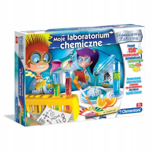 

Zestaw doświadczalny Moje laboratorium chemiczne