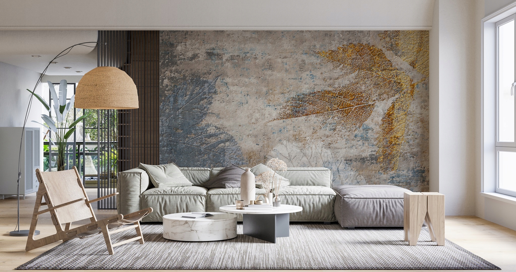 Fototapeta Odtlačok listu 200x255 štruktúra 350 g