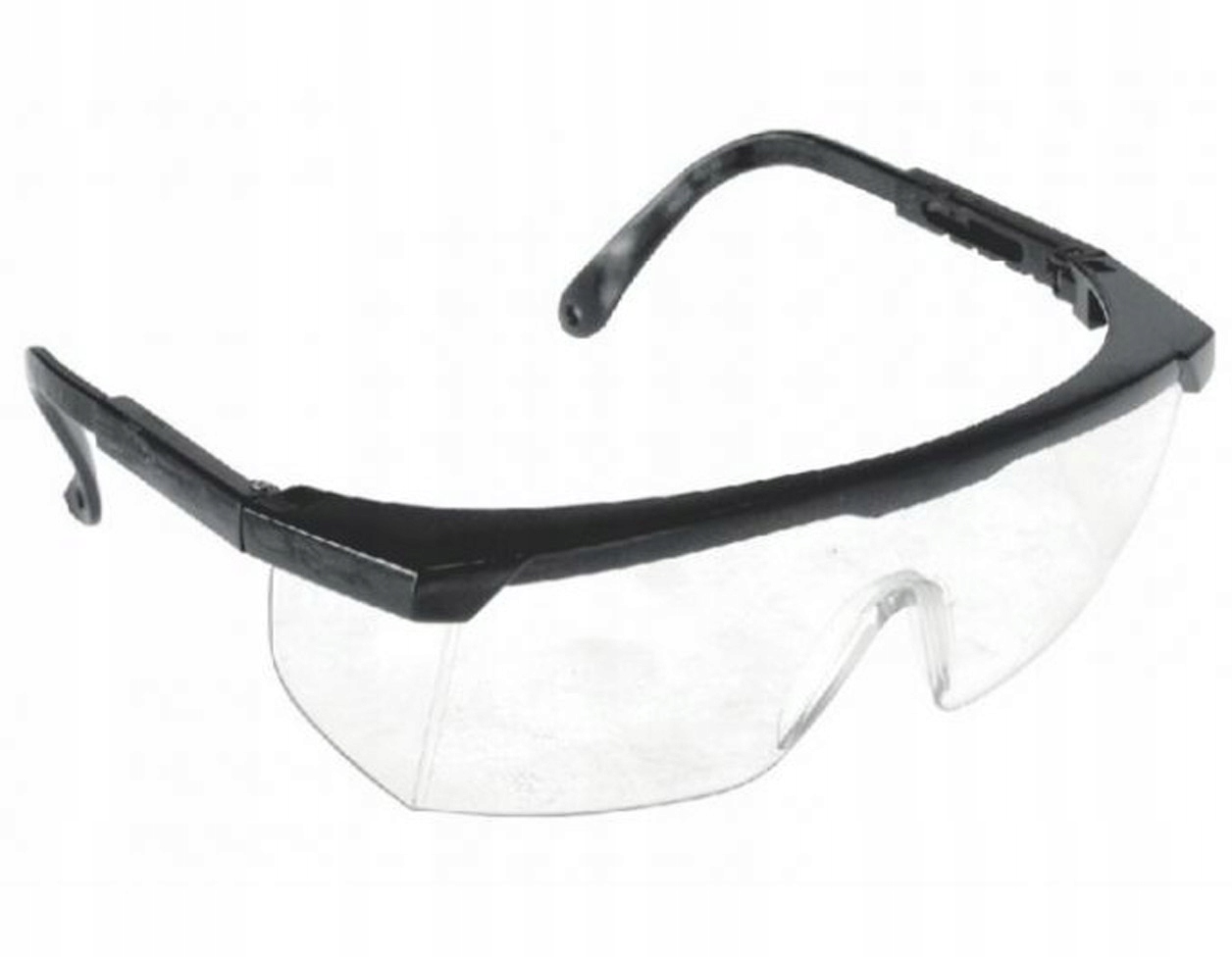 OKULARY OCHRONNE PRZEZROCZYSTE REGULOWANY NAUSZNIK