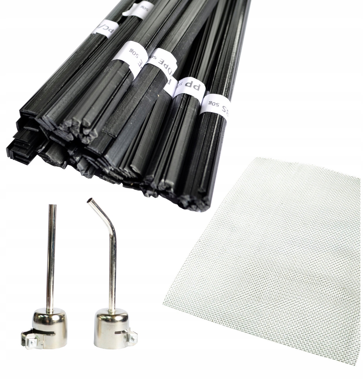 Spawarka do plastiku WEP 8858-I + zestaw 5 dysz, plastik, siatka EAN (GTIN) 5907558247589