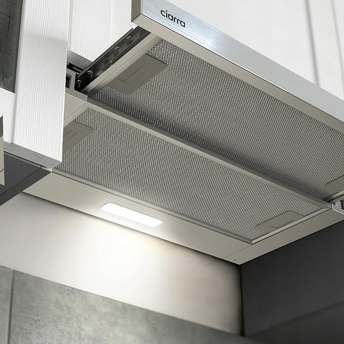 Okap kuchenny wolnostojący Ciarra CBCS6906D Kolor dominujący srebrny/szary